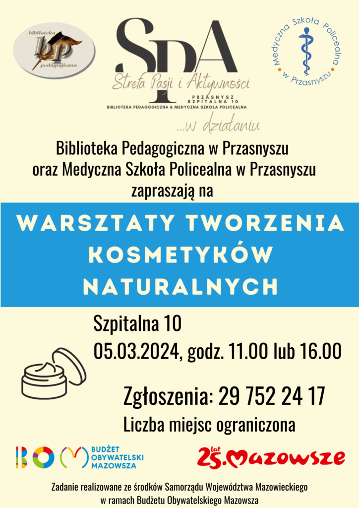 warsztaty tworzenia kosmetyków naturalnych